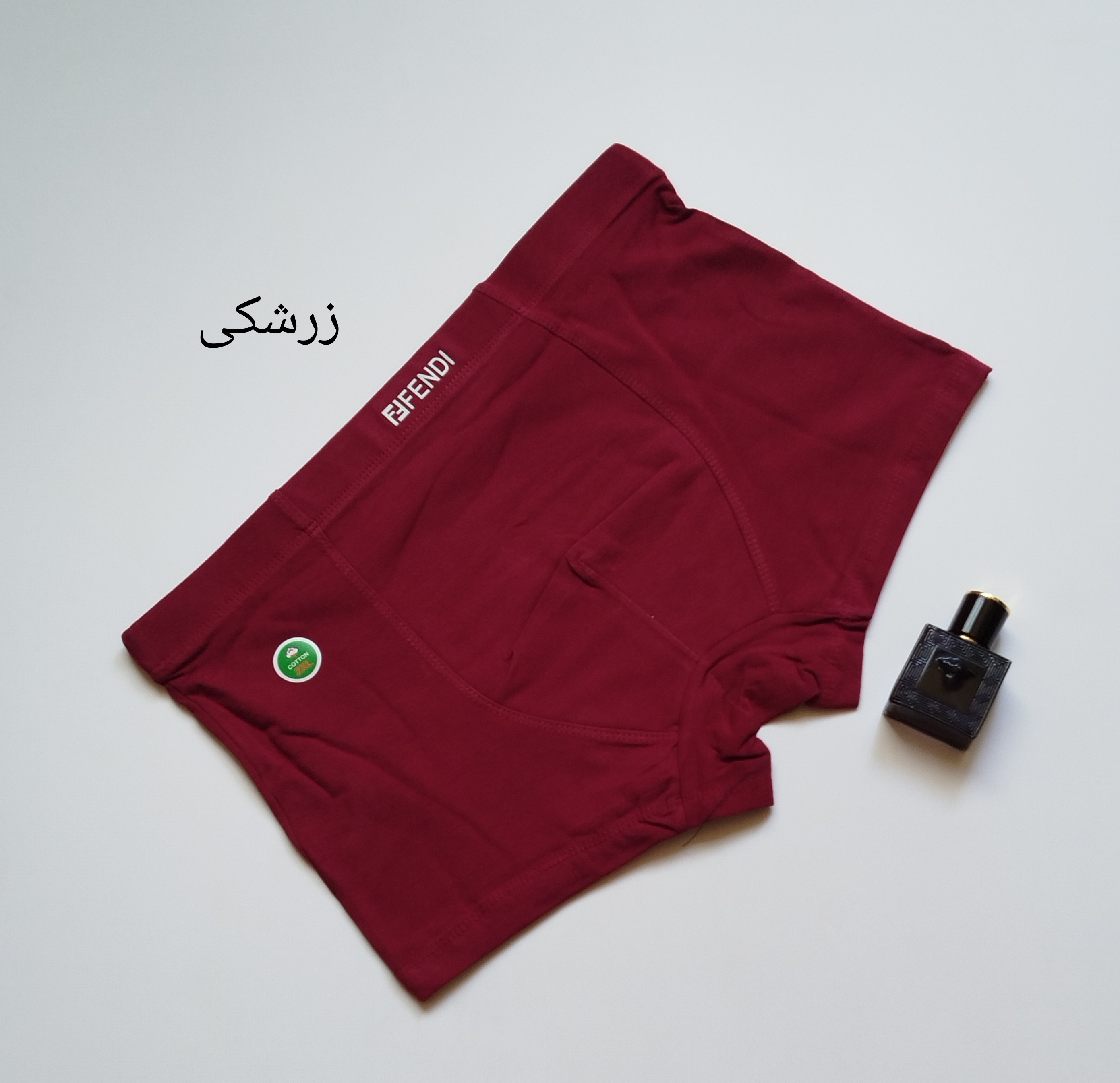 شورت مردانه پا دار نخ پنبه وارداتی طرح عروسکی