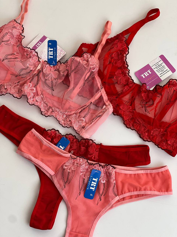 ست شورت و سوتین زنانه طرح گلدار فانتزی