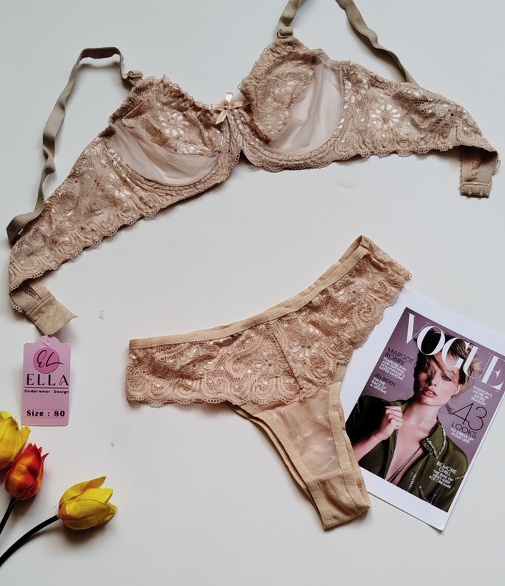 ست شورت و سوتین زنانه طرح فانتزی وارداتی فری سایز