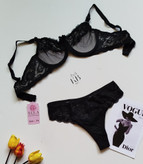 ست شورت و سوتین زنانه طرح گلدار آبرنگی