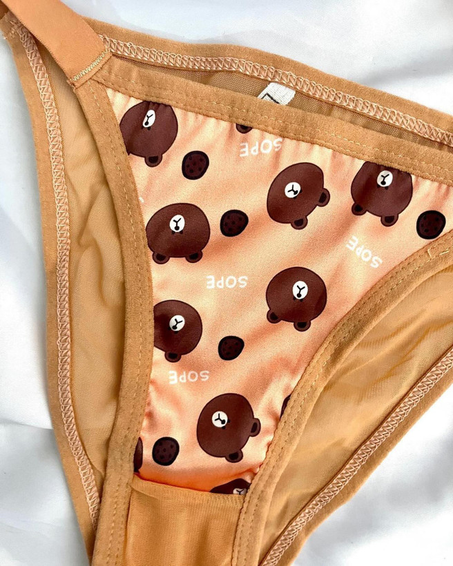 ست لباس زیر زنانه ترک اسفنجی فانتزی