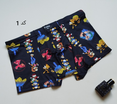 شورت مردانه نیم پا گیاهی وارداتی