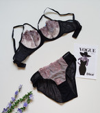 ست شورت و سوتین زنانه فانتزی فنردار