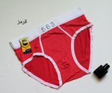 شورت اسلیپ مردانه فاق بلند رنگ قرمز