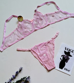 ست شورت و سوتین زنانه فانتزی برند sevil