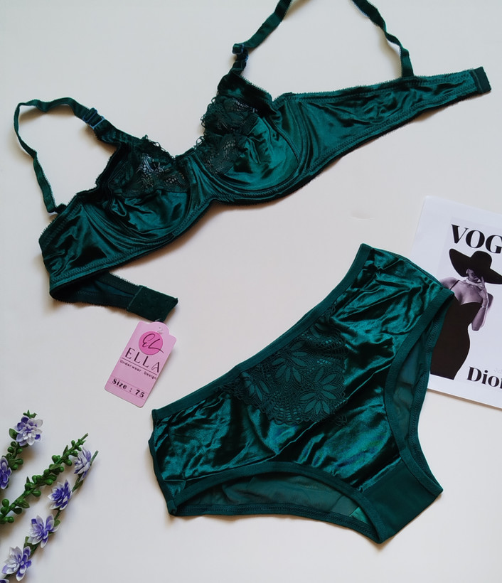 ست ساتنی گیپوردار طرح جدید