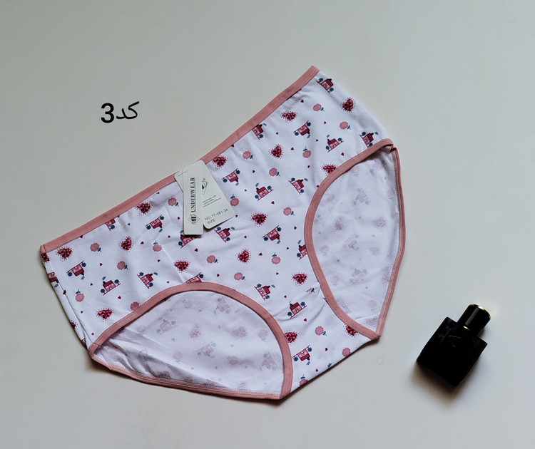 شورت زنانه نخ پنبه وارداتی سایز بزرگ سه ایکس لارج