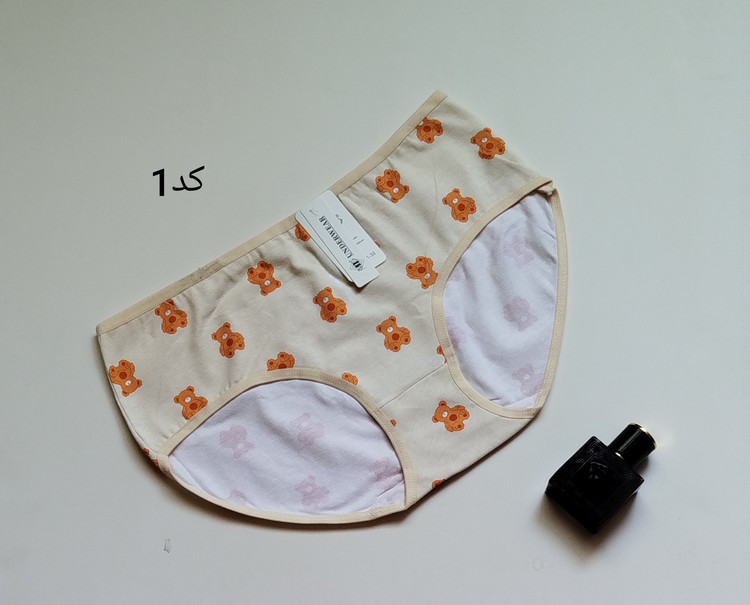 شورت زنانه نخ پنبه وارداتی طرح عروسکی