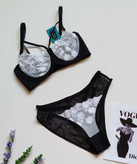 ست شورت و سوتین زنانه گیپوری برند MANIS