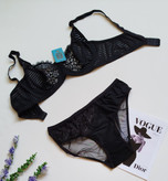 ست شورت و سوتین زنانه طرح توپی برند ژوبین