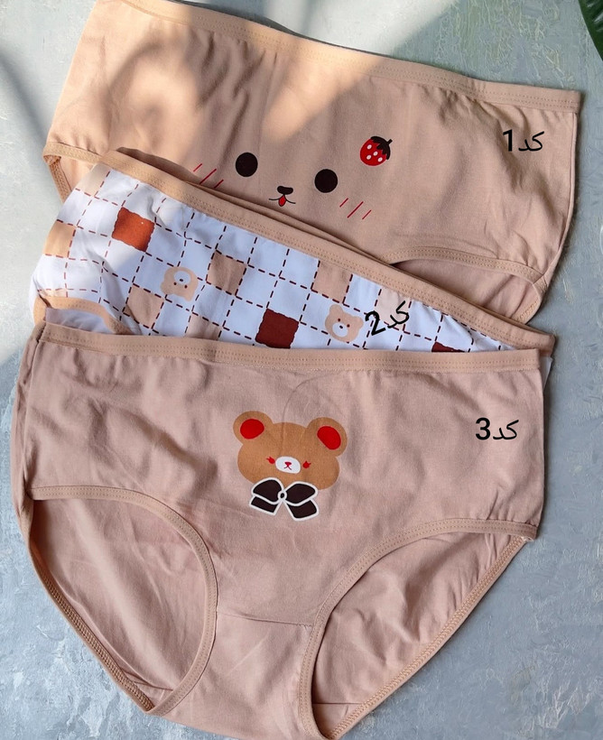 شورت گنی زنانه طرح فانتزی برند ROZA