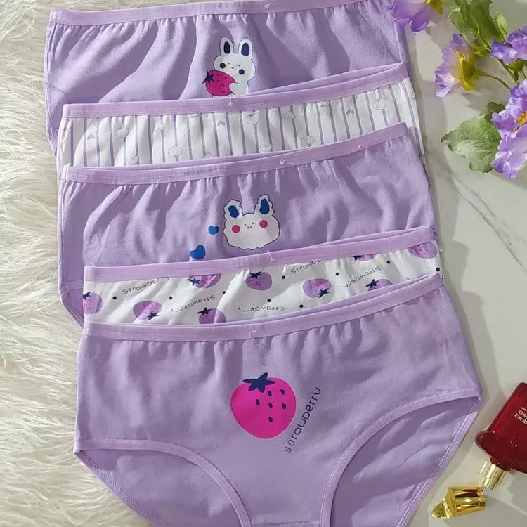 شورت زنانه نخ پنبه وارداتی طرح خرگوش