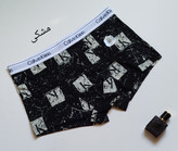 شورت مردانه نیم پا گیاهی MD