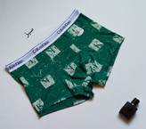 شورت پا دار مردانه گیاهی نانو ضد آب فانتزی