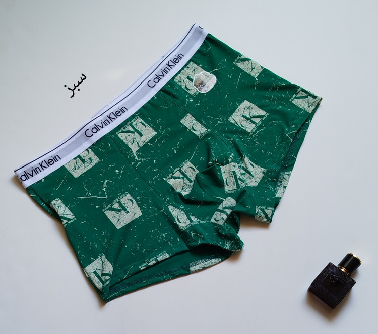 شورت پا دار مردانه گیاهی نانو ضد آب فانتزی