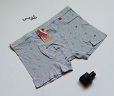 شورت نخ پنبه وارداتی طرح فانتزی وارداتی از برند پلاتینیوم