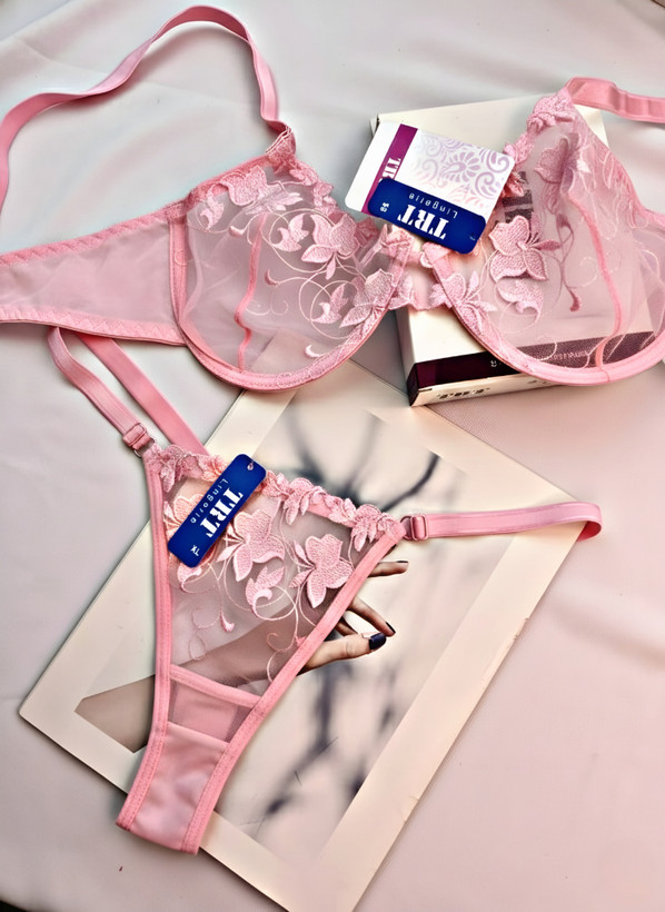 ست شورت و سوتین زنانه طرح گلدار آبرنگی 75تا90