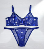 ست شورت و سوتین زنانه طرح گل بابونه برند sevil