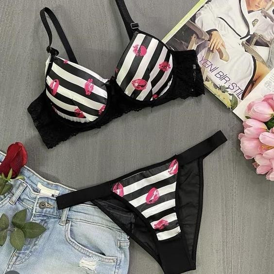 ست شورت و سوتین زنانه فانتزی