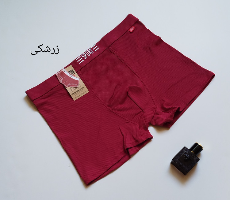 شورت مردانه گیاهی ارگانیک از جنس بامبو - طرح ساده با کش نرم