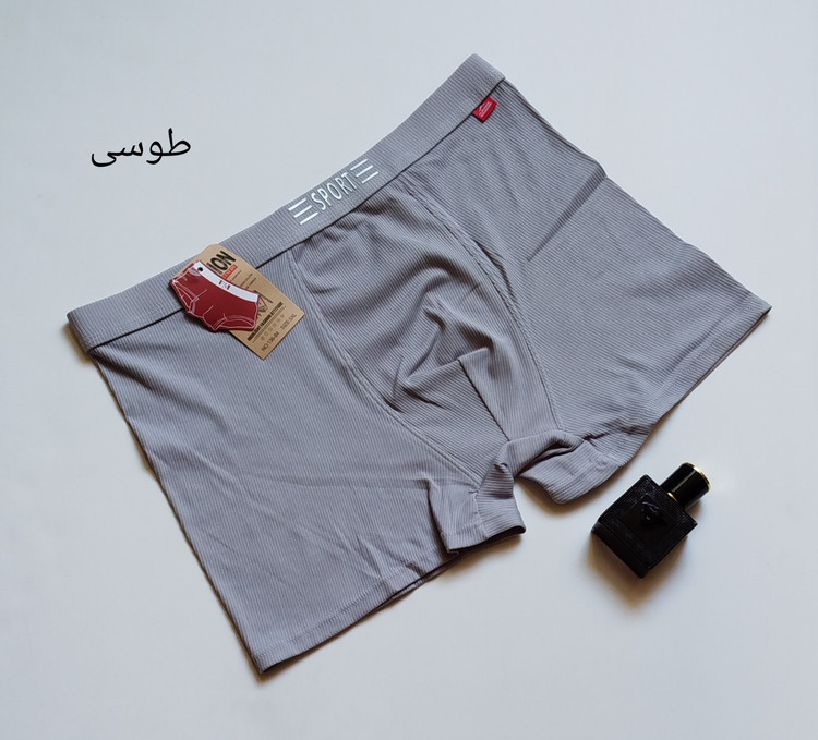 شورت نخ پنبه وارداتی طرح اسپورت نیم پا مردانه