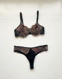 ست شورت و سوتین زنانه طرح گلدار آبرنگی 75تا90