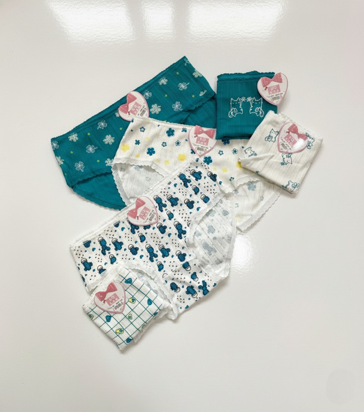 شورت زنانه نخ پنبه وارداتی طرح عروسکی