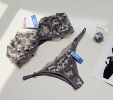 ست شورت و سوتین زنانه طرح ستاره ای سگگ دار ترک