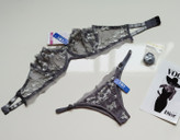 ست شورت و سوتین زنانه فانتزی طرح زیر کتی برند کوزا