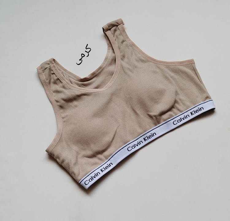نیم تنه کراپ تاپ زنانه نخ پنبه وارداتی