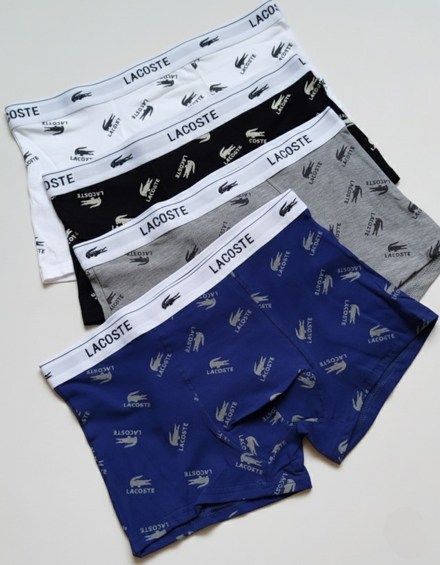 شورت مردانه نیم پا نخ پنبه Lacoste