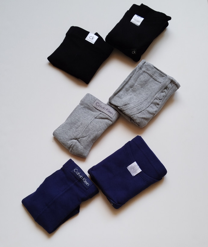 ست کامل رکابی و شورت نخ پنبه وارداتی طرح CK