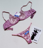 ست شورت و سوتین زنانه طرح گلدار آتیشی