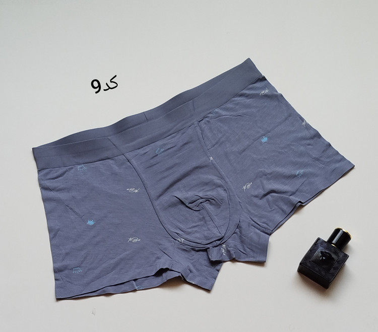 شورت مردانه اسلیپ فاق بلند نخ پنبه وارداتی