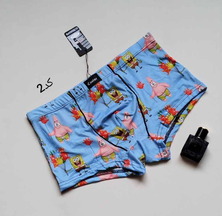 شورت تک مردانه نخ پنبه وارداتی طرح فانتزی