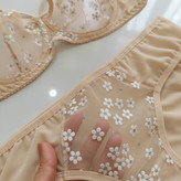 ست شورت و سوتین زنانه گیپوری برند MANIS