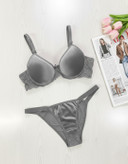 ست شورت و سوتین زنانه طرح گلدار آبرنگی