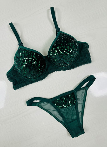 ست شورت و سوتین زنانه طرح پلنگی نخ پنبه گیپوری