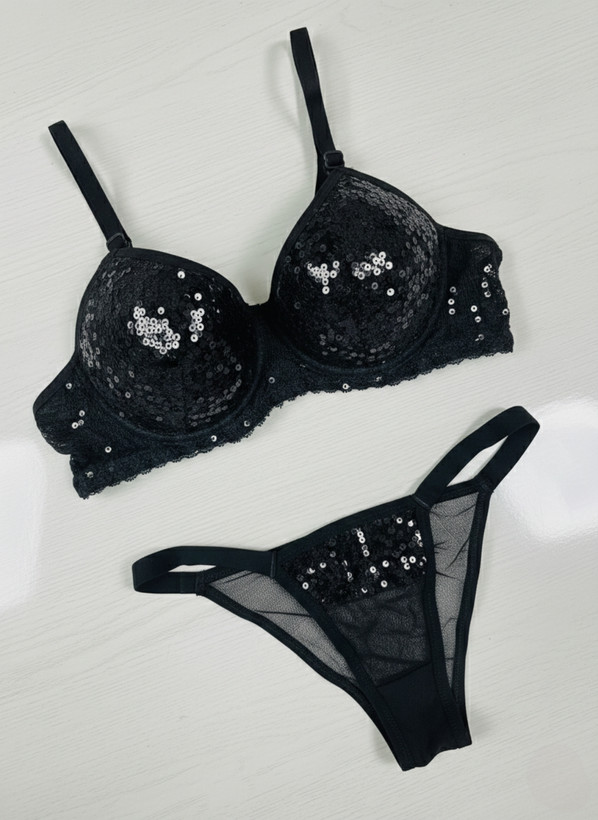 ست شورت و سوتین زنانه طرح پلنگی برند ژینا