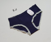 شورت اسلیپ فاق بلند زنانه طرح قلبی