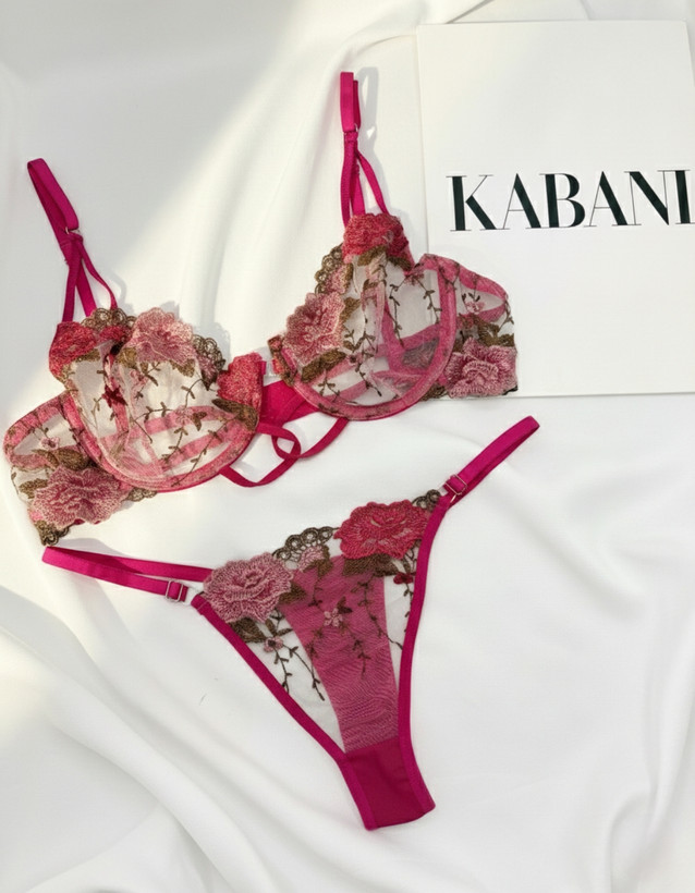 ست شورت و سوتین زنانه طرح فانتزی وارداتی از برند TRT