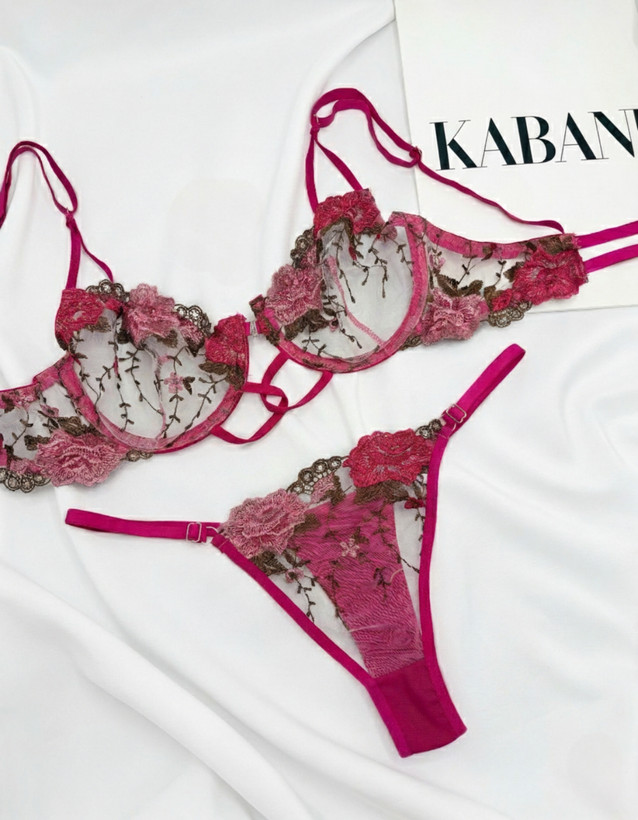 ست شورت و سوتین زنانه طرح فانتزی وارداتی