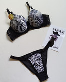 ست شورت و سوتین زنانه فانتزی طرح دلبر