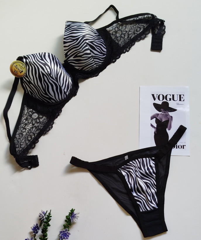 ست شورت و سوتین زنانه تور گاز گیپوری ترک