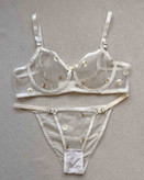 ست شورت و سوتین زنانه طرح فانتزی وارداتی برند زارع