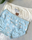 شورت زنانه نخ پنبه وارداتی طرح فانتزی آلیس