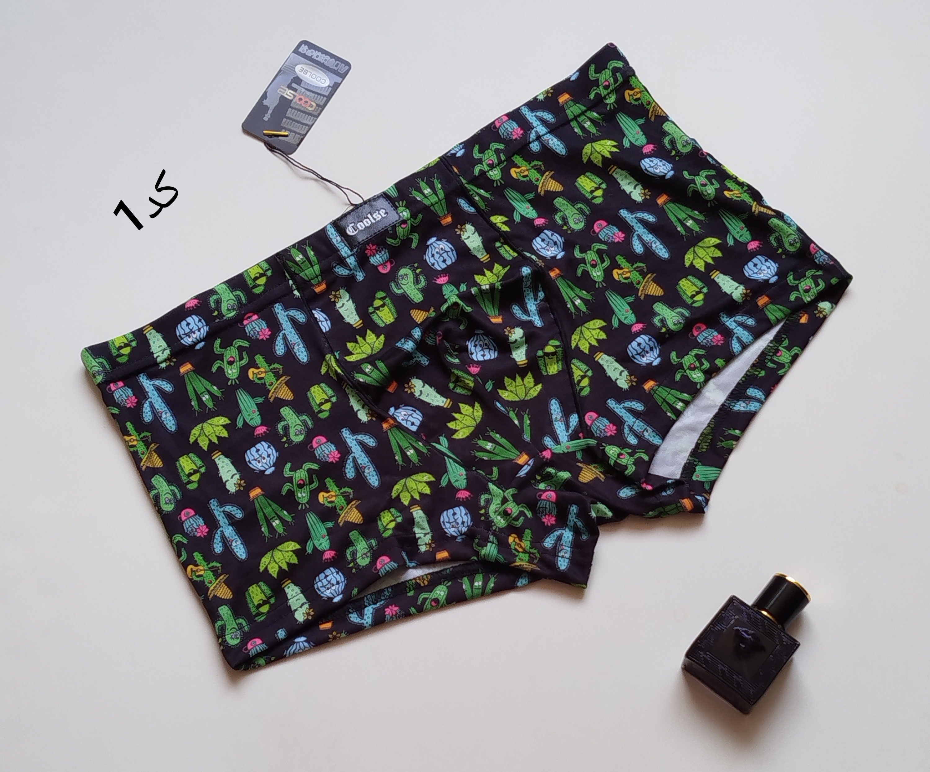 شورت مردانه نیم پا بامبو طرح انیمه | برند Coolsi | وارداتی🩲