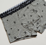 شورت نیم پا مردانه نخ پنبه اعلا لوگوLOUIS VUITTON | برند MD | لباس زیر مردانه باکیفیت