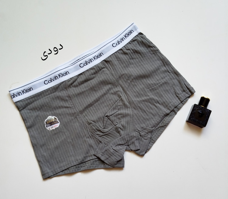 شورت مردانه نیم پا نخ پنبه کبریتی وارداتی طرح اسپورت برند Calvin Klein کیفیت عالی و قیمت مناسب